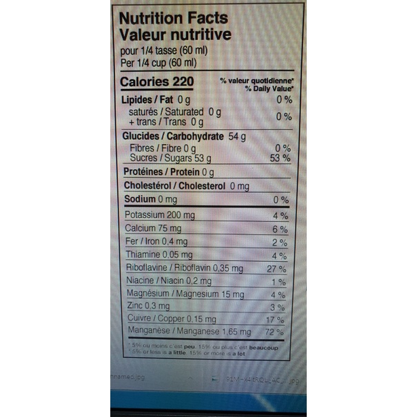 Siro lá phong hữu cơ Echo Moutain Maple Syrup Organic (Canada Grade A) 250ML-Giảm 20% khi mua. Kích cầu mua sắm