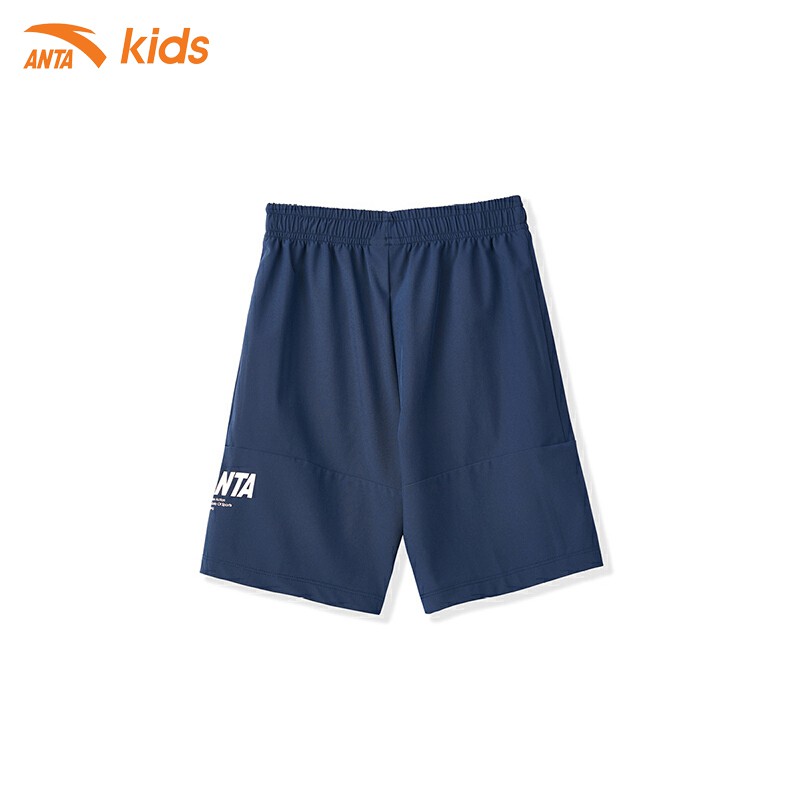 Quần lửng bé trai Anta Kids W352125785-2, chất cotton mềm mịn, co giãn nhẹ