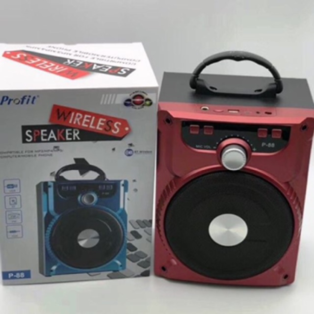 Loa p88 karaoke tặng mic có dây
