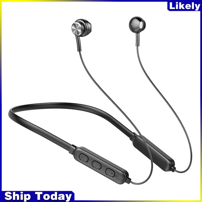 Tai Nghe Bluetooth 5.1 Không Dây Đeo Cổ Giảm Tiếng Ồn Có Micro B03