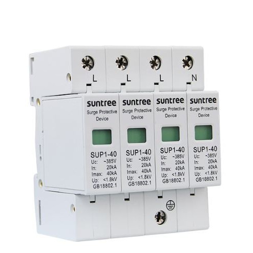 [SUNTREE] Chống sét AC SUP1 4P 385VAC hàng chất lượng cao dùng trong SOLAR