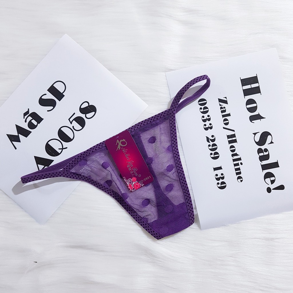 Quần lót lọt khe chấm bi - quần lót nữ sexy AQ058 | BigBuy360 - bigbuy360.vn