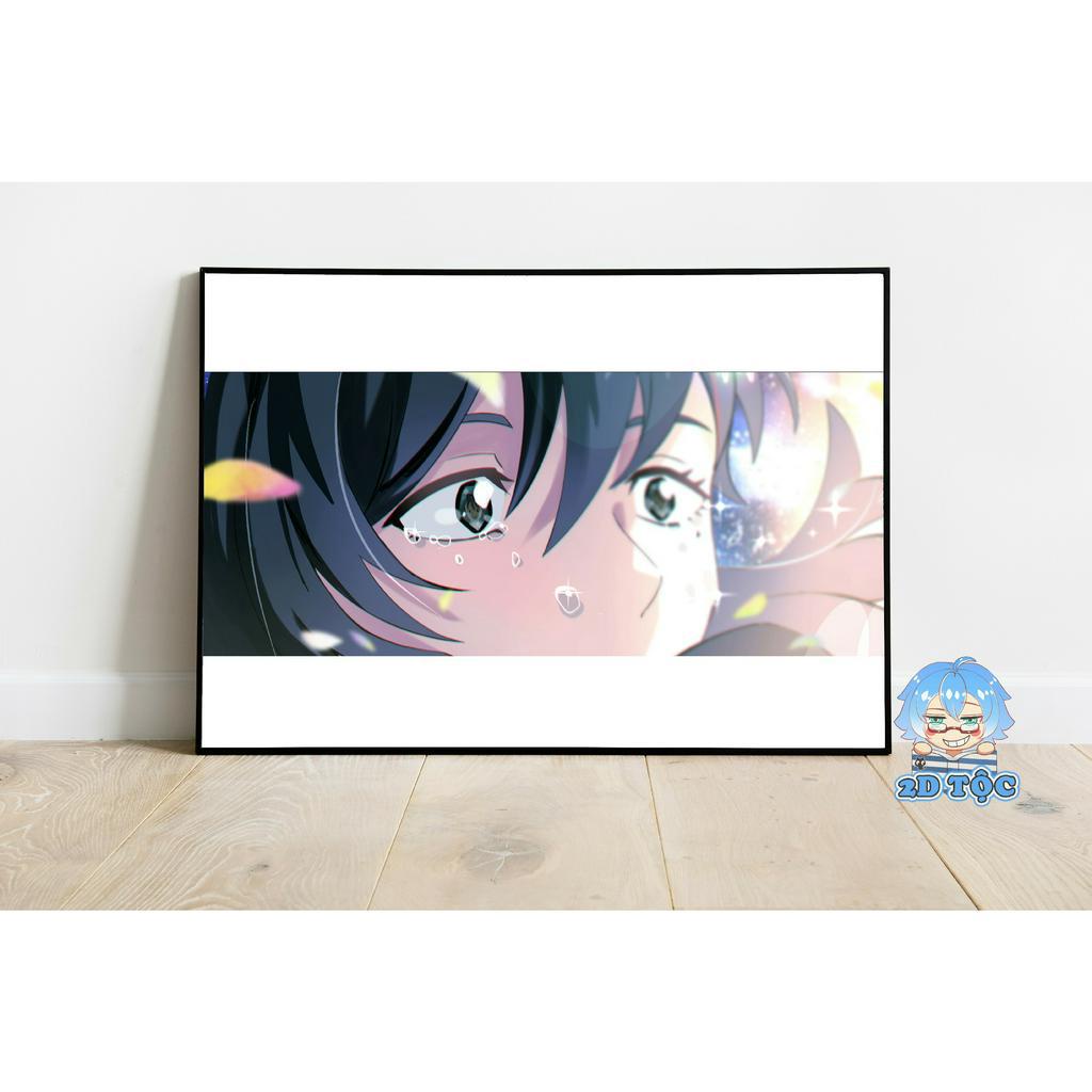 TRANH POSTER A3 Anime Manga Khóa chặt cửa nào Suzume Suzume no Tojimari (2) CHẤT LIỆU GIẤY CAO CẤP - 2D Tộc Shop
