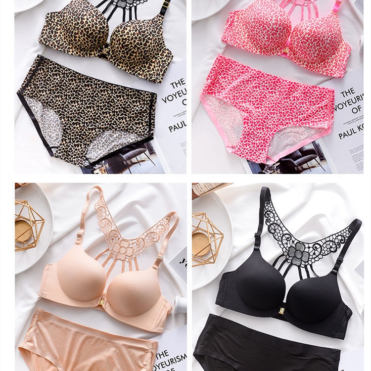 Set 1 Quần Lót Mềm Mại Không Đường May Khóa Trước Thời Trang Quyến Rũ Cho Nữ