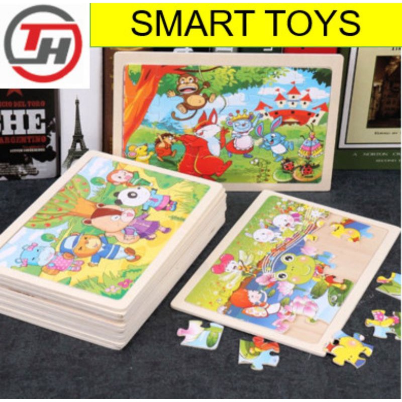 Tranh ghép 200 mảnh đồ chơi xếp hình cho bé