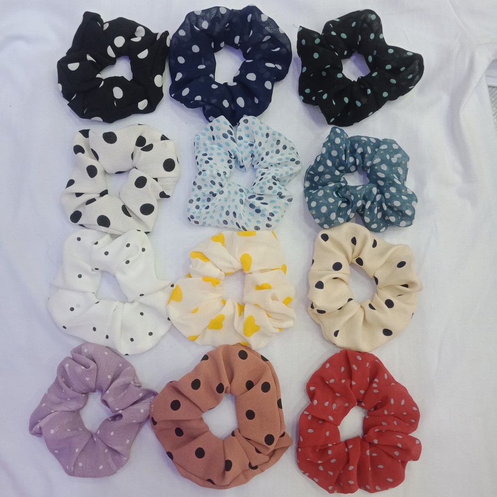 (ảnh thật) 1 scrunchies xinh xắn