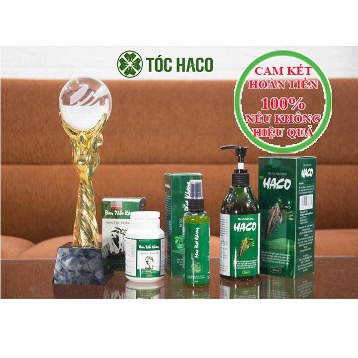 Bộ Uống Xị Gội Haco Hỗ trợ mọc tóc, chống rụng tóc sản phẩm của Thầy Trương Việt Bình