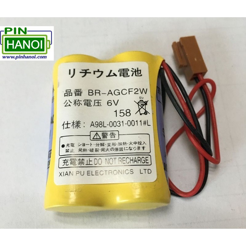 Pin nuôi nguồn FANUC BR-AGCF2W 6V A98L-0031-0011 PLC