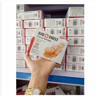 Hộp 100 Miếng Băng Dán Ugo ,miếng dán vết thương nhiều kích cỡ