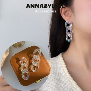 Khuyên tai bông tai xích cá tính De Roma thời trang cho nữ