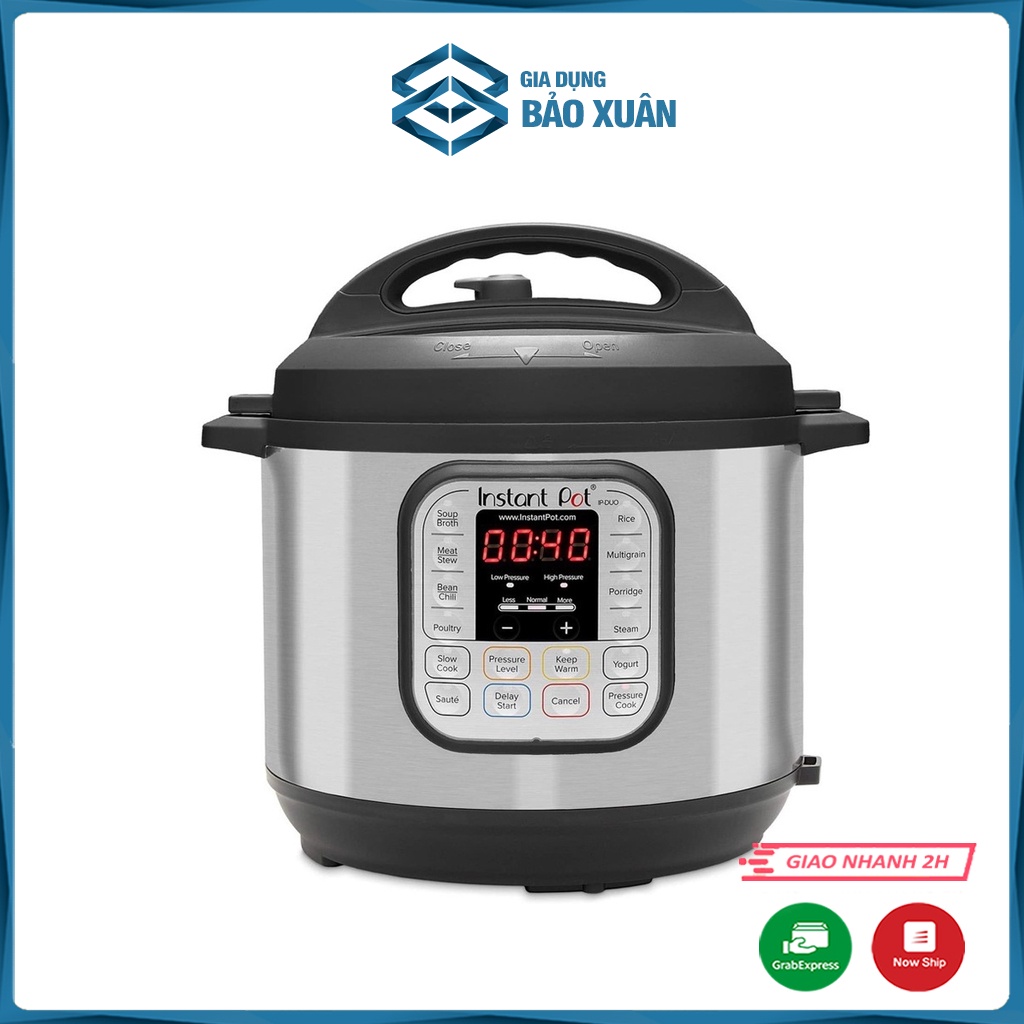 Nồi áp suất đa năng instant pot 7 in 1, dung tich 5,7l