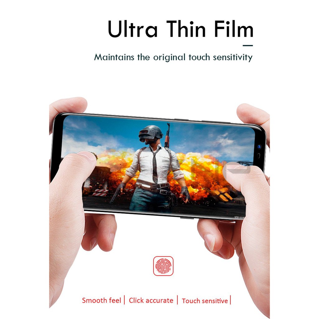 Miếng dán 5D Full màn cho Samsung Galaxy Note 8 - Đen