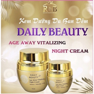 Kem dưỡng da ban đêm, phục hồi, cấp ẩm, mờ thâm nám, dưỡng sáng da Daily Beauty Hàn Quốc 50ml