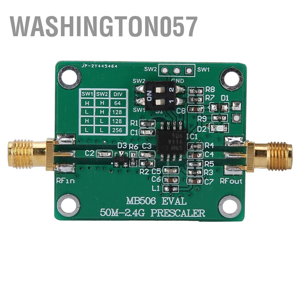 Washington057 Mô-đun MB506 Bộ định mức vi sóng 2 4GHz 64 128 256 phân tần cho bộ thu phát DBS CATV