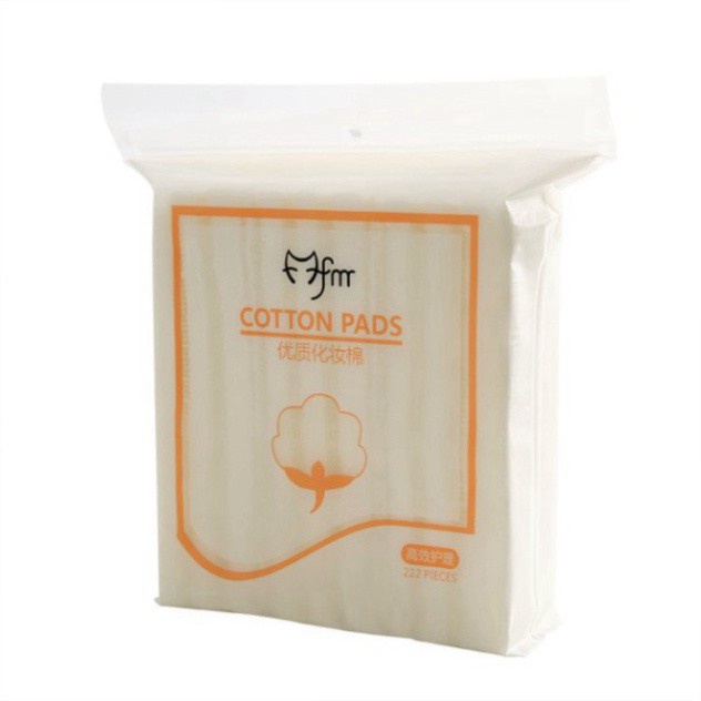 Bông Tẩy Trang Cotton Pads 3 Lớp Túi 222 Miếng - Hàng Nội Địa Trung- Chất Bông Mềm Mịn An Toàn Lành Tính-BTT01