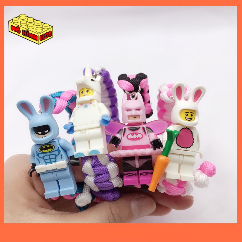 Vòng Tay LEGO Minifigures - Vòng Tay Paracord đan dây nhân vật hoạt hình nhiều mẫu độc lạ