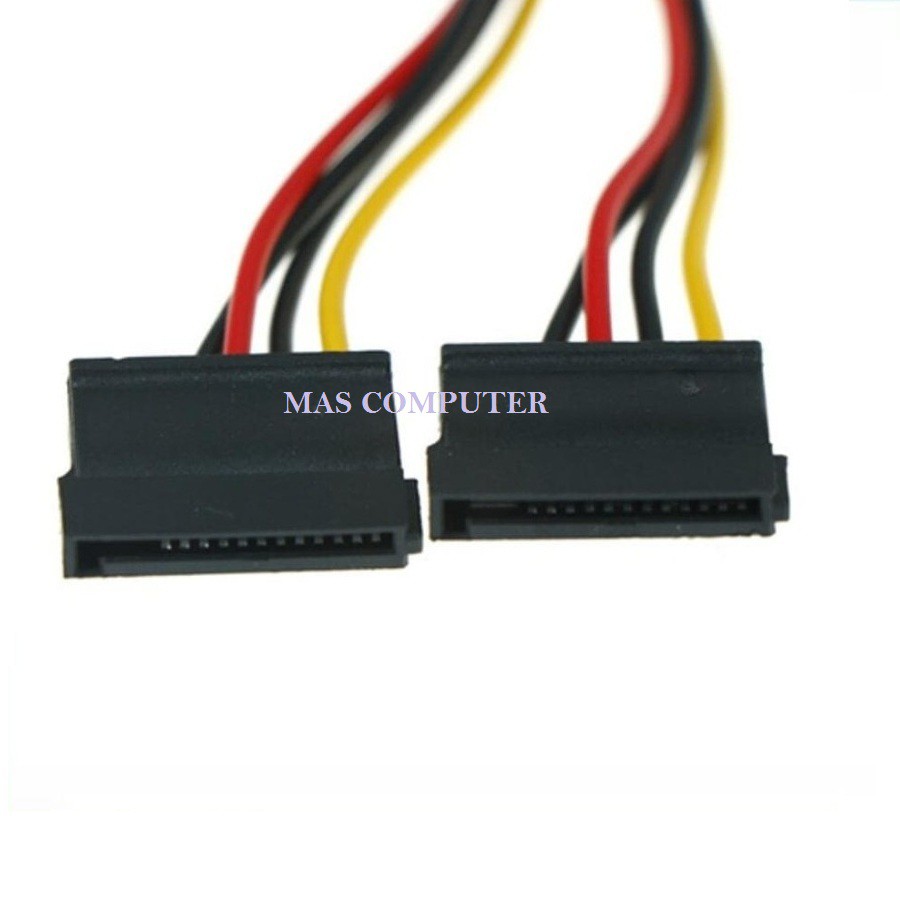 Dây Cáp Sata / Sata Branch Power Cable / Sata Branch 2 Cable / 4 Pin Molek Cable To Sata | BigBuy360 - bigbuy360.vn