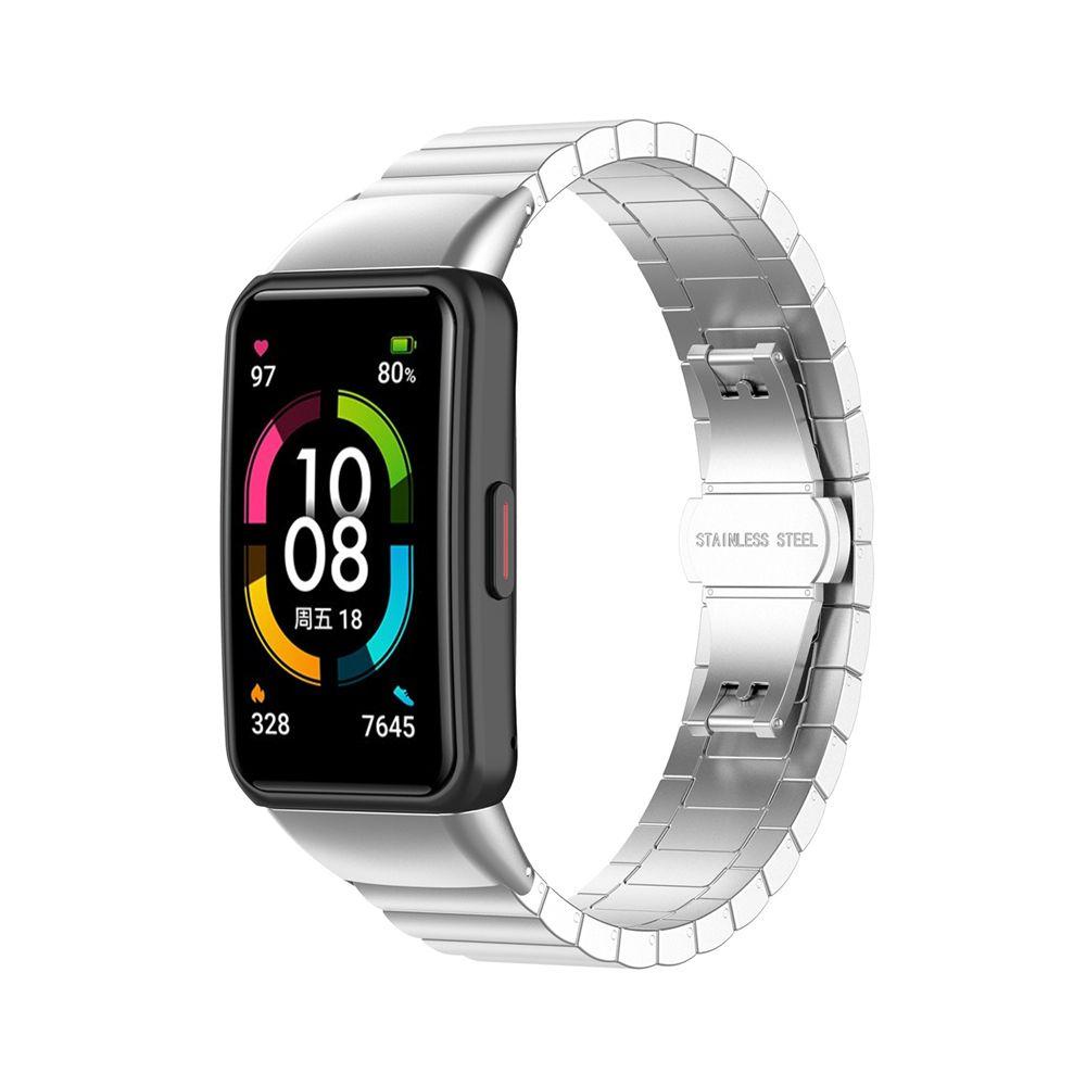 BTLIMER Dây Đeo Inox Cho Đồng Hồ Thông Minh Huawei Band 6 Honor Band 6