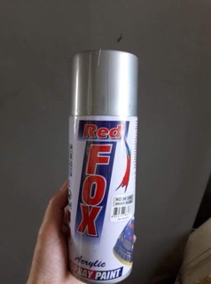 Sơn xịt thái lan Red fox màu bạc