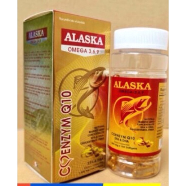 DẦU CÁ ALASKA_ BỔ MẮT, VIÊN DẦU CÁ GIÚP SÁNG MẮT