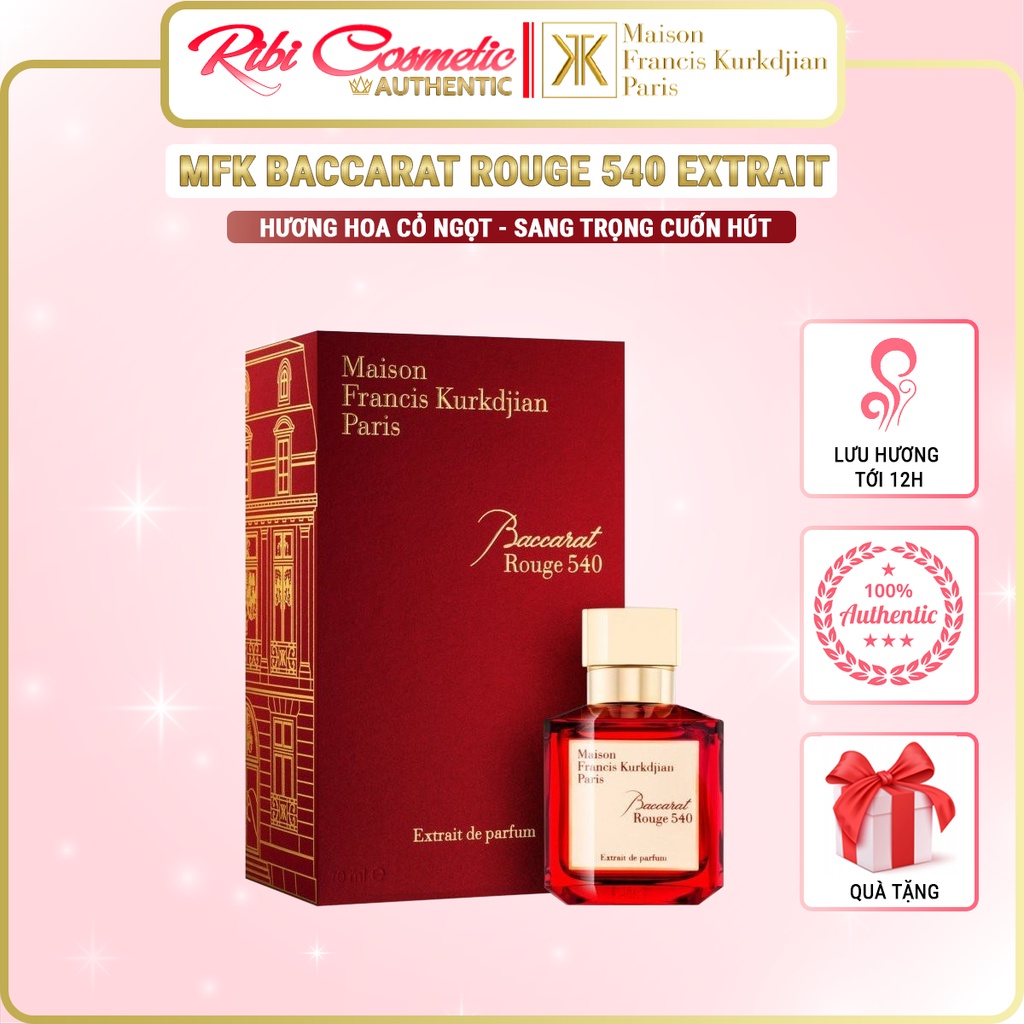 Nước hoa nữ MFK Baccarat Rouge 540 Extrait de Parfum - Viên Rubi giữa thế giới nước hoa | BigBuy360 - bigbuy360.vn
