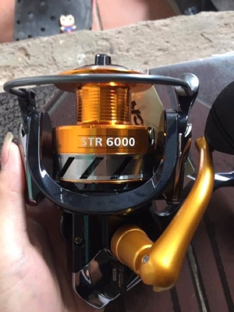 Máy câu cá ALVION STR 4000-5000-6000-7000 tặng kèm 1 lô phụ - ĐỒ CÂU PHÍA BẮC - S32