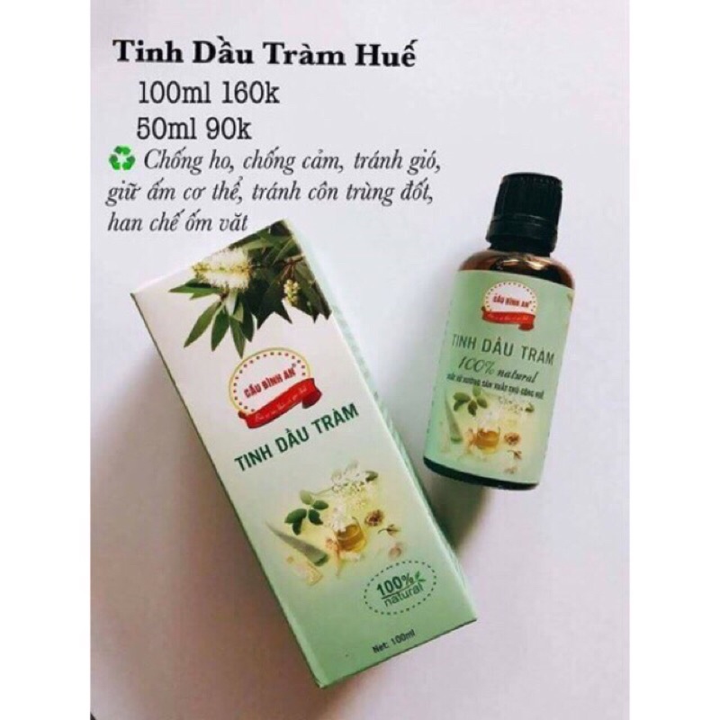 Tinh dầu tràm Cầu Bình An 50ml.