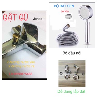 Chọn bộ gật gù vòi sen bát sen jendo