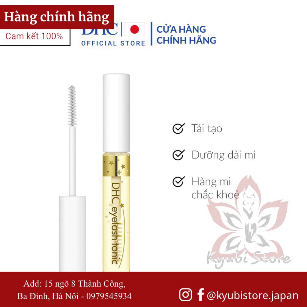 [Nhật nội địa] Tinh chất dưỡng mi DHC Eyelash tonic 3.5ml và 6.5ml