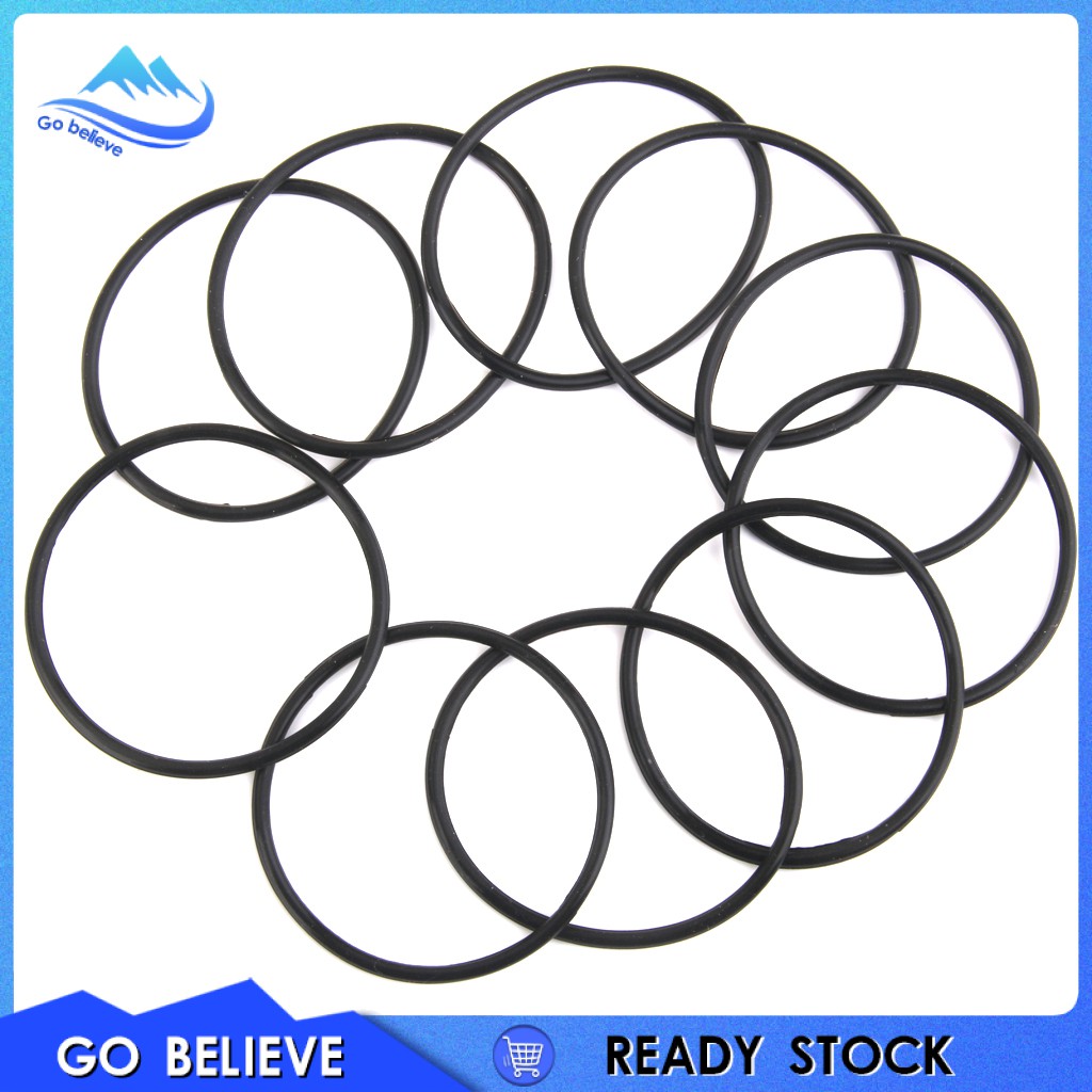 Set 20 Dây Buộc Tóc Silicone Co Giãn Màu Đen