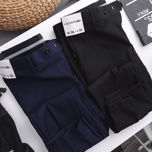 (Lacoste) Quần Âu Nam Cao Cấp ( Cam kết ảnh thật shop tự chụp ) | BigBuy360 - bigbuy360.vn