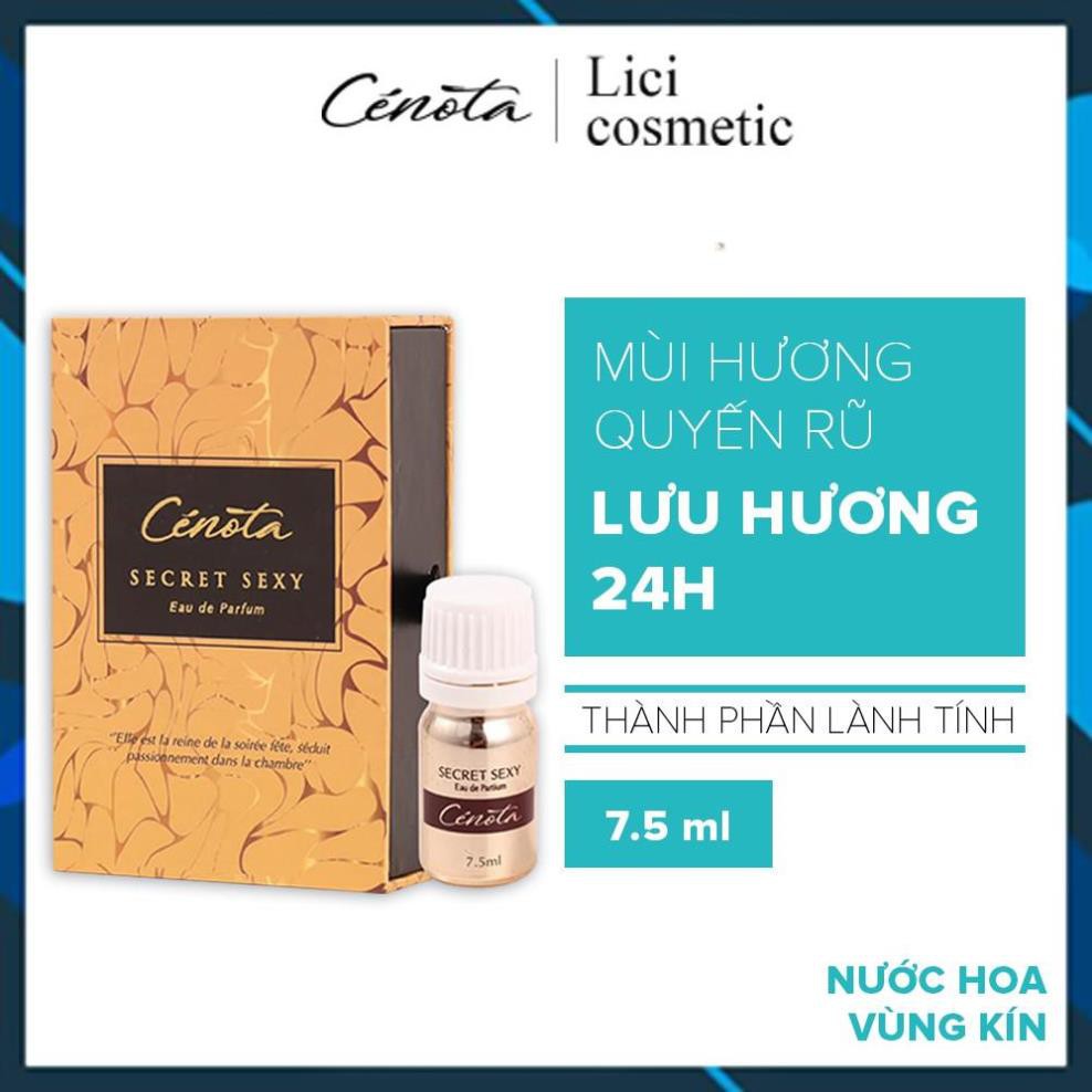 Nước hoa vùng kín Cenota Secret Sexy, Nước hoa vùng kín làm mê mệt các chàng