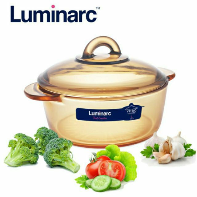 Bộ 2 nồi thủy tinh Luminarc (  2l, 3l l)