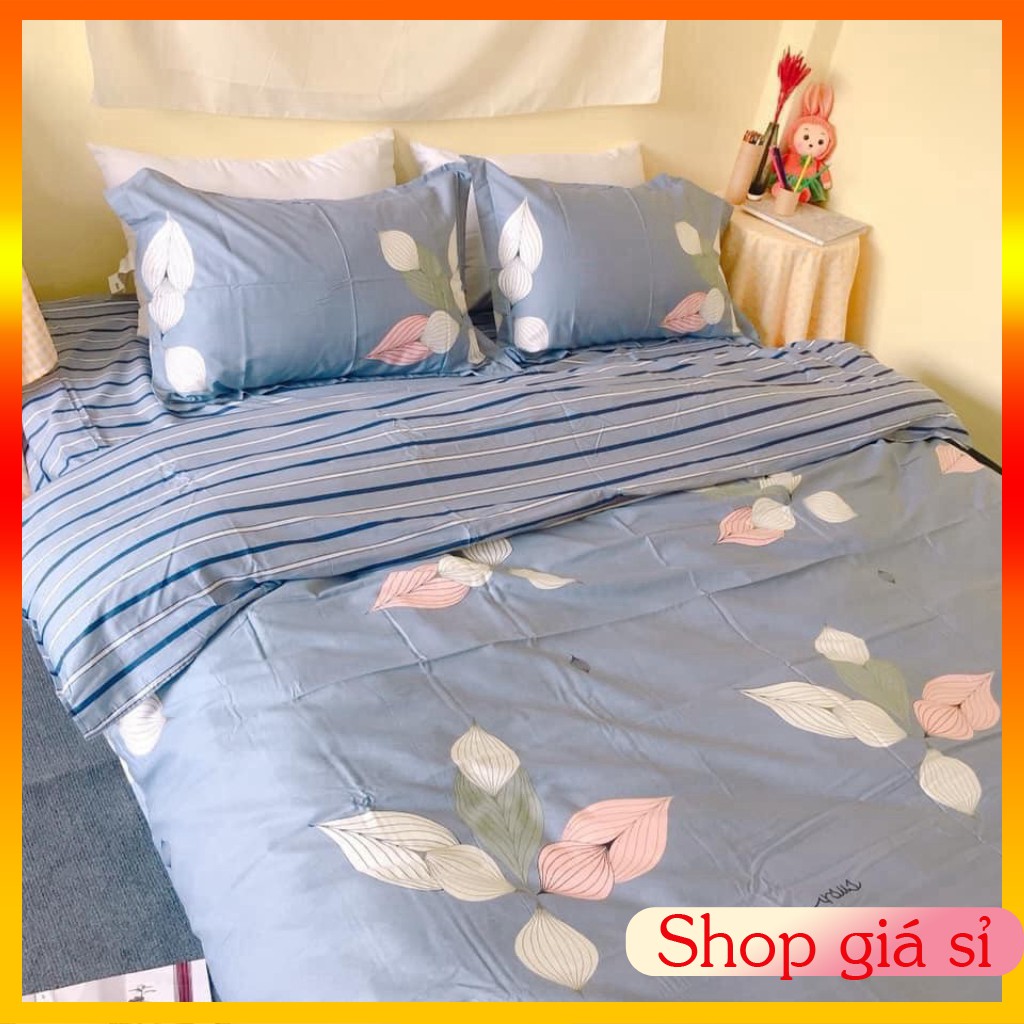 Set chăn ga gối cotton demi chất cực thích ảnh tự chụp đẹp hơn ảnh web