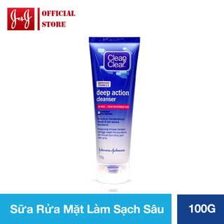 Sữa Rửa Mặt Chống Nhờn Tác Dụng Sâu Clean & Clear (100g) .