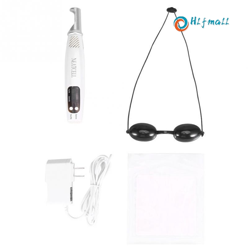 Máy xoá xăm, xoá nám, tàn nhang, nốt ruồi Laser mini NEATCELL; Xoá xăm Tatoo chân mày chuyên dụng