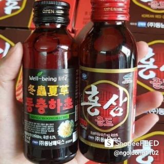 10Nước hồng sâm và đông trùng