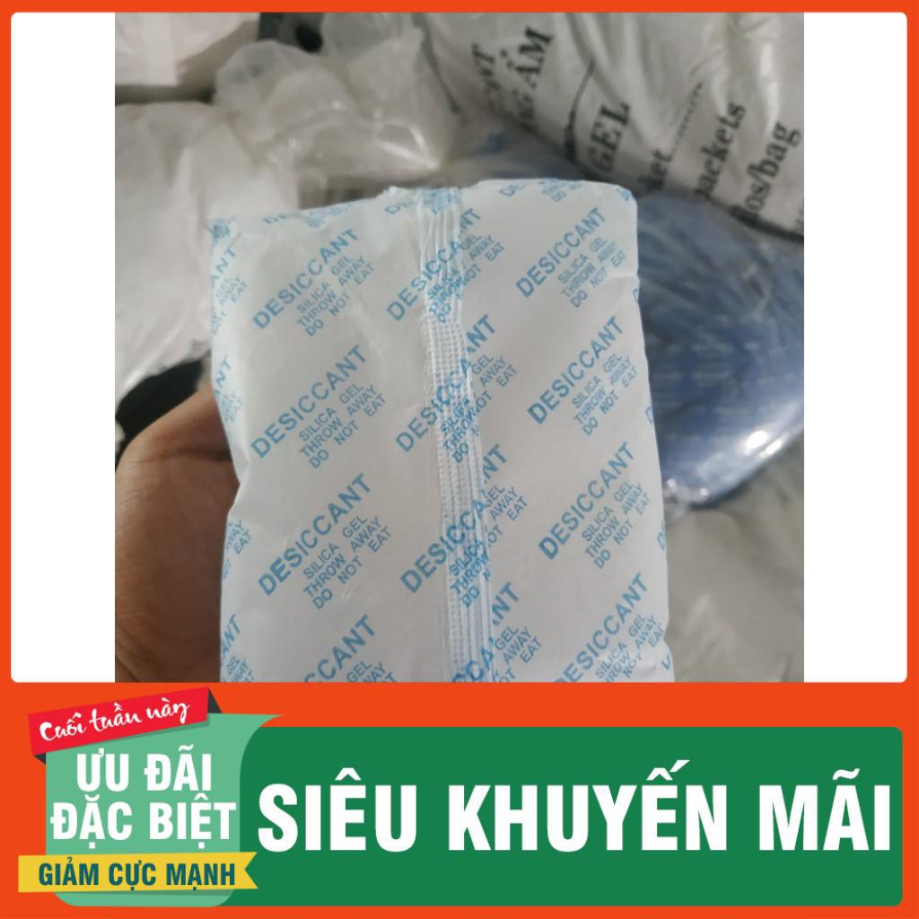 [Hot] Gói Hút Ẩm Silicagel 1kg loại túi 1/2/3/4/5/10/20/50/100gr/200/500/1000g - Hút ẩm quần áo, giày dép, thực phẩm