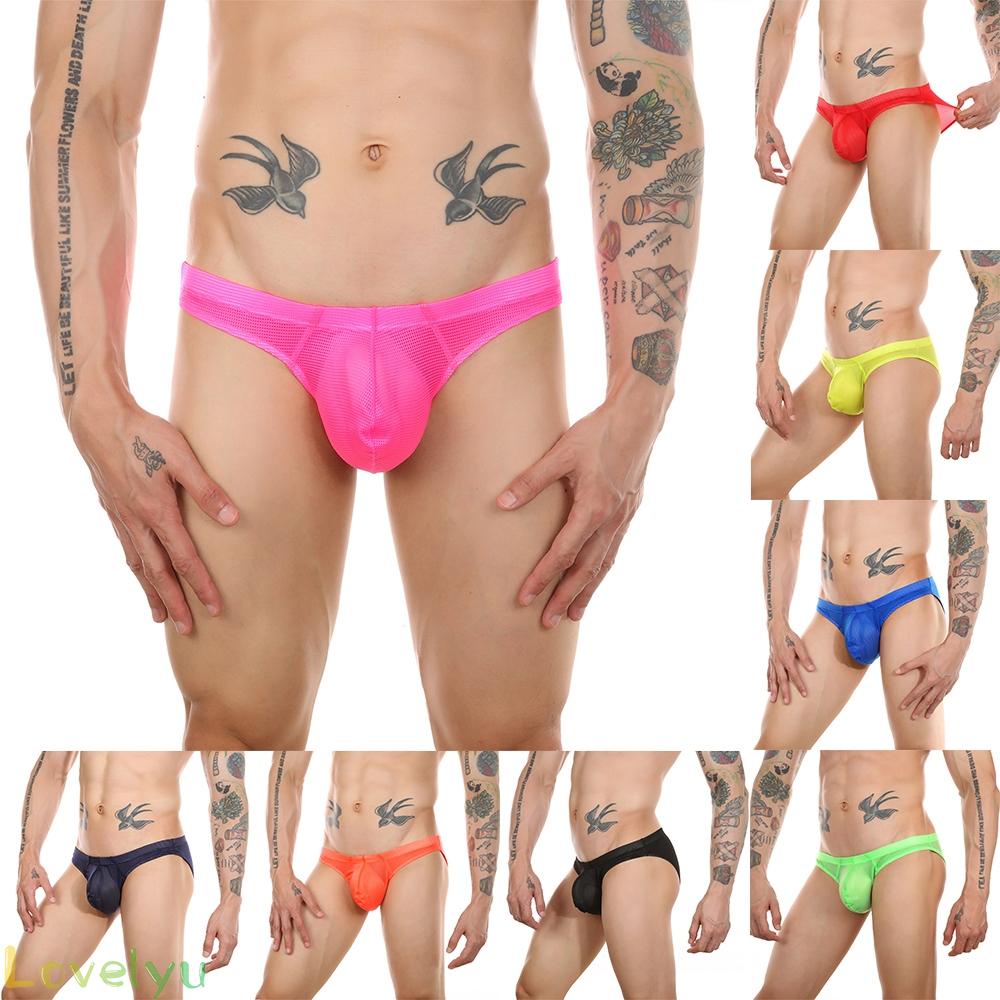 [ FAST SHIPPING ]Men's Thong Pouch Sexy Thong Underwear Brand New Brief Comfortable Erotic