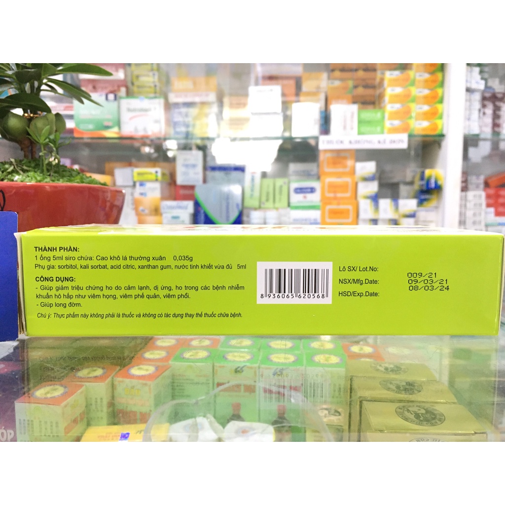 ✅ [Chính Hãng] Ivylix cao lá thường xuân khô giúp giảm ho long đờm