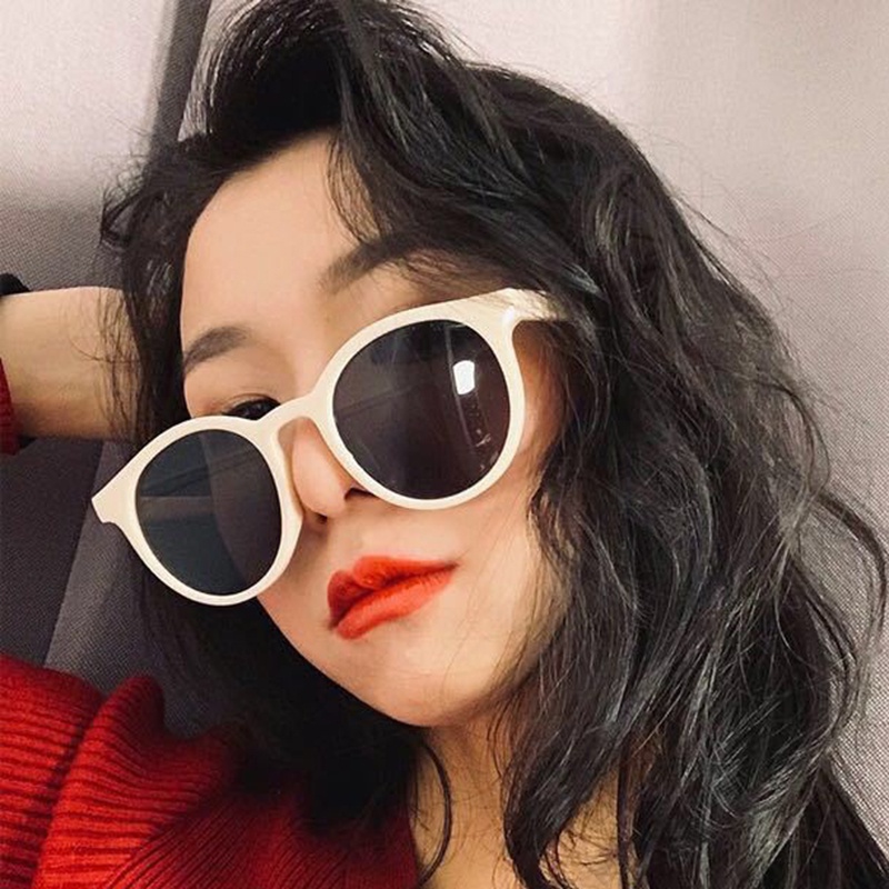Kính Mát Nữ Gọng Tròn Chống Tia Uv400