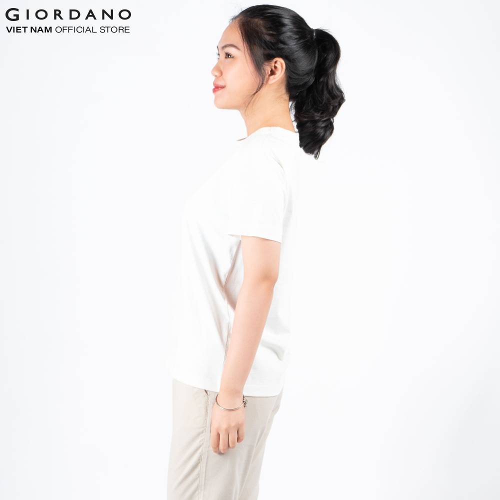 Áo Thun Nữ Cổ Tròn Giordano 05329329