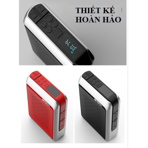 Loa trợ giảng Aporo T18 công suất 30W 2.4G Bluetooth 5.0 không dây