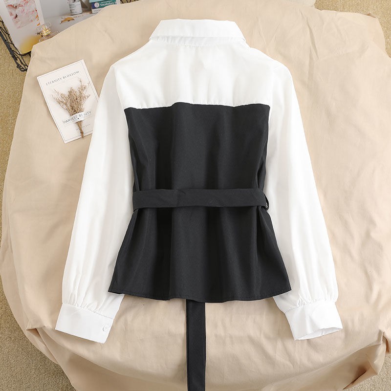 Áo Sơ Mi Nữ Tay Dài Cổ Bẻ Thời Trang Size S-2xl | BigBuy360 - bigbuy360.vn