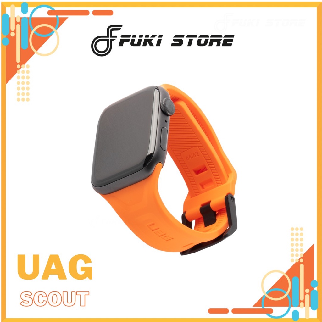 [CHÍNH HÃNG UAG] DÂY SILICON UAG SCOUT CHO ĐỒNG HỒ APPLE WATCH 45/44/42mm