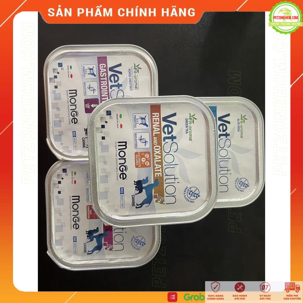 Pate Monge VetSolution Gastrointestinal hỗ trợ tiêu hóa cho chó 150g