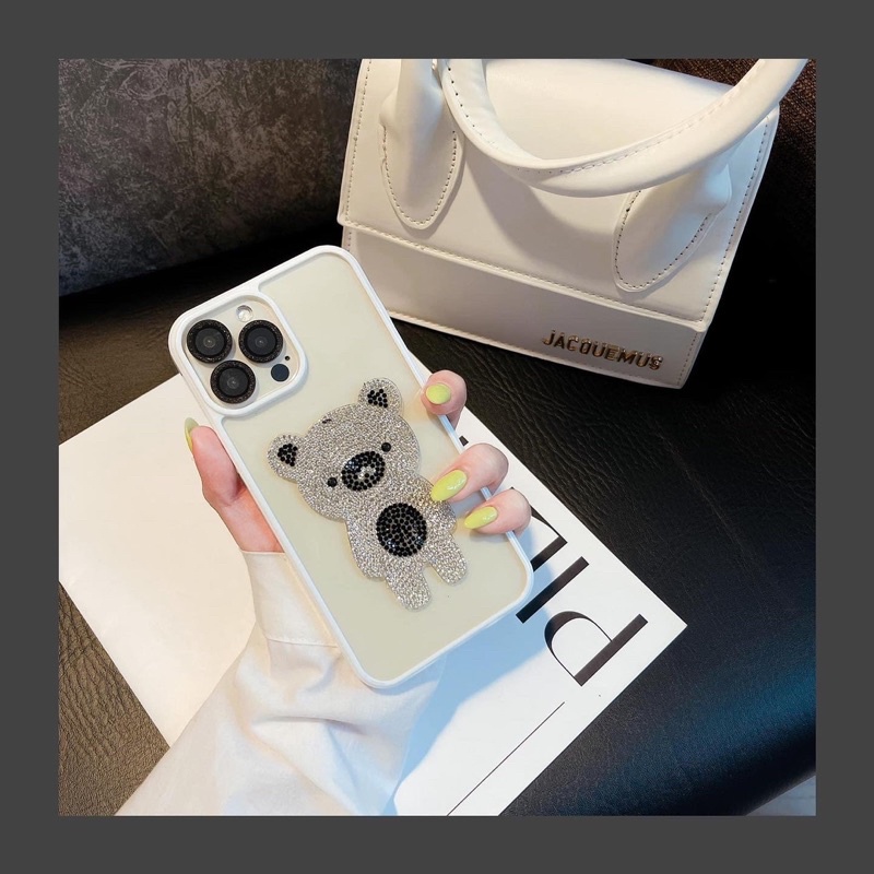 CASE GẤU ĐÍNH ĐÁ