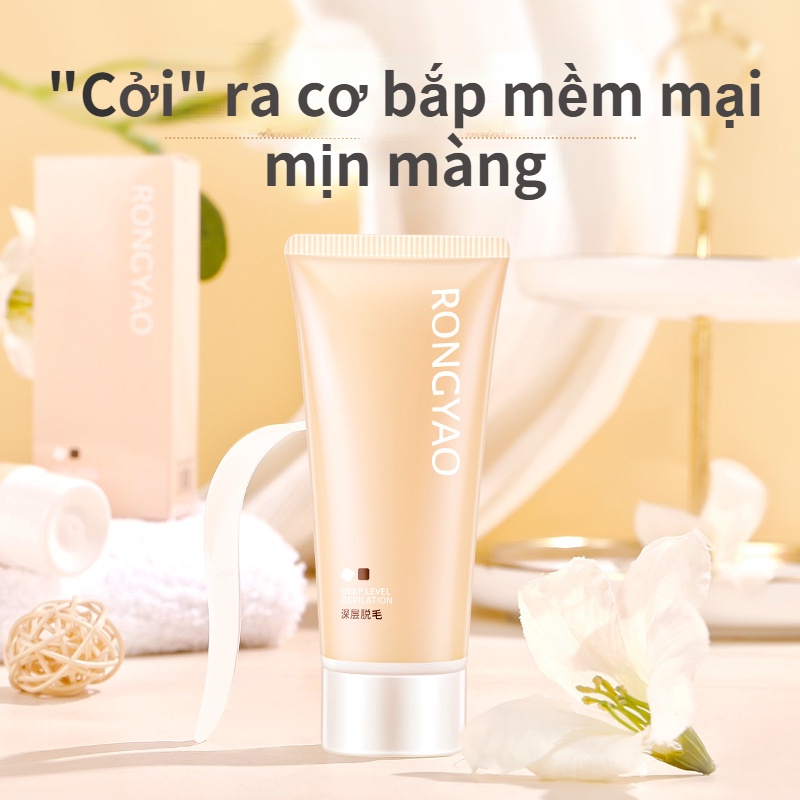 Kem Tẩy Lông Sâu Nhẹ Nhàng Không Gây Kích Ứng Cho Vùng Da Dưới Cánh Tay