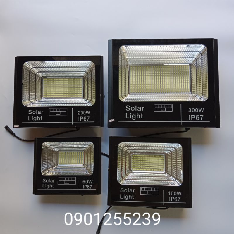 ĐÈN PHA NĂNG LƯỢNG MẶT TRỜI 300W hàng cao cấp - Bảo Hành 2 năm