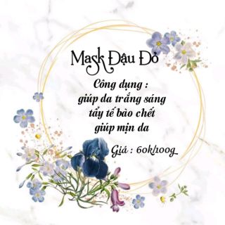Mask bột thiên nhiên(sale thanh lí)
